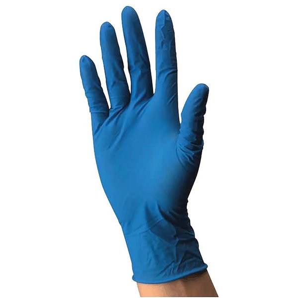 Dressdown Nitrile Exam Gloves, Nitrile, Powder-Free, M, Blue DR2144848